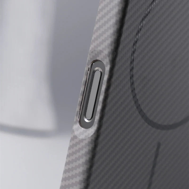 iPhone Textured Carbon Fiber MagSafe Case
