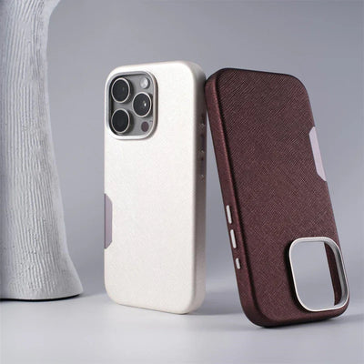 iPhone Leather Manz MagSafe Case