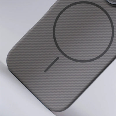 iPhone Textured Carbon Fiber MagSafe Case