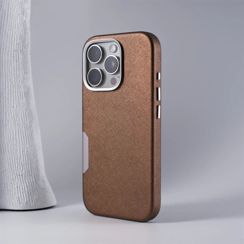 iPhone Leather Manz MagSafe Case