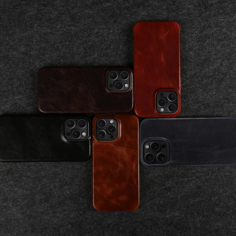 iPhone Genuine Leather Case