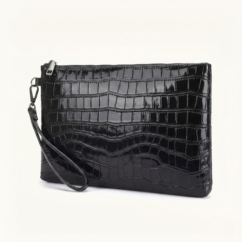 ASCEND — Croco Clutch Bag