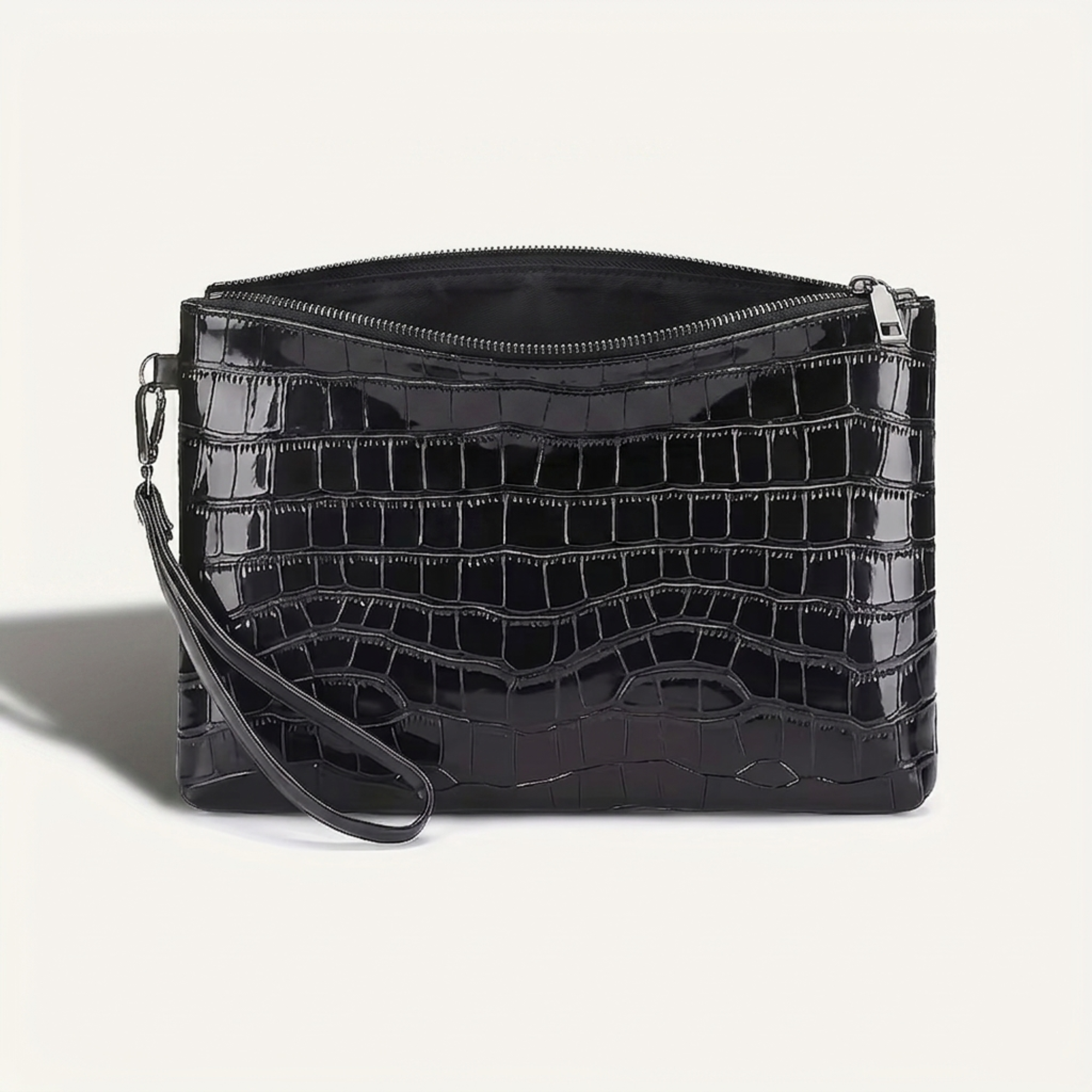 ASCEND — Croco Clutch Bag