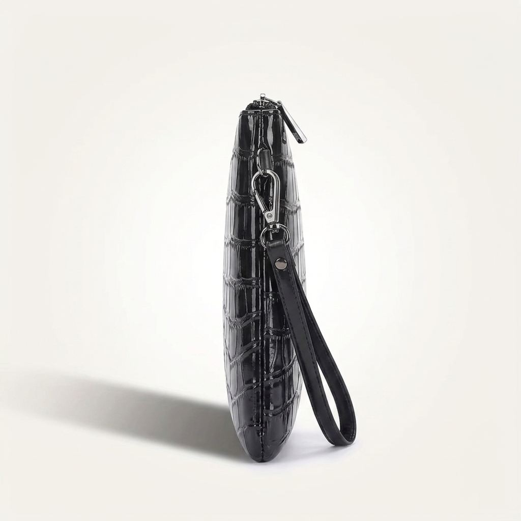 ASCEND — Croco Clutch Bag