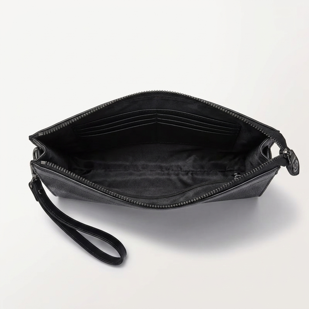 ESSENCE — Leather Clutch Bag