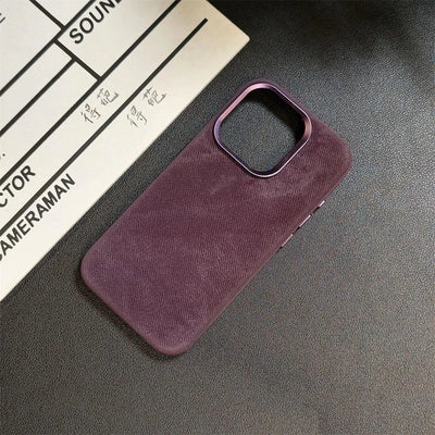 iPhone Suede MagSafe Case